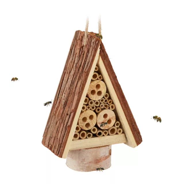Hôtel à insectes refuge insecte bourdons abri coccinelle abeilles sauvages