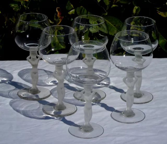 Bayel - Service de 6 verres à eau en cristal, modèle Vénus Haut. 18,2 cm