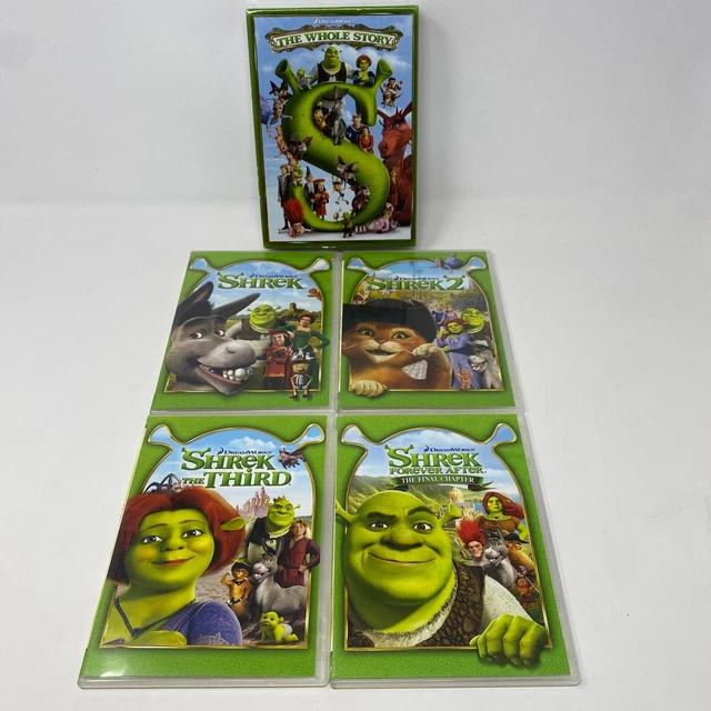 Shrek Collection Boxset SHREK: THE WHOLE Story Boxed Set [Shrek / Shrek 2 / Shrek the Third ...