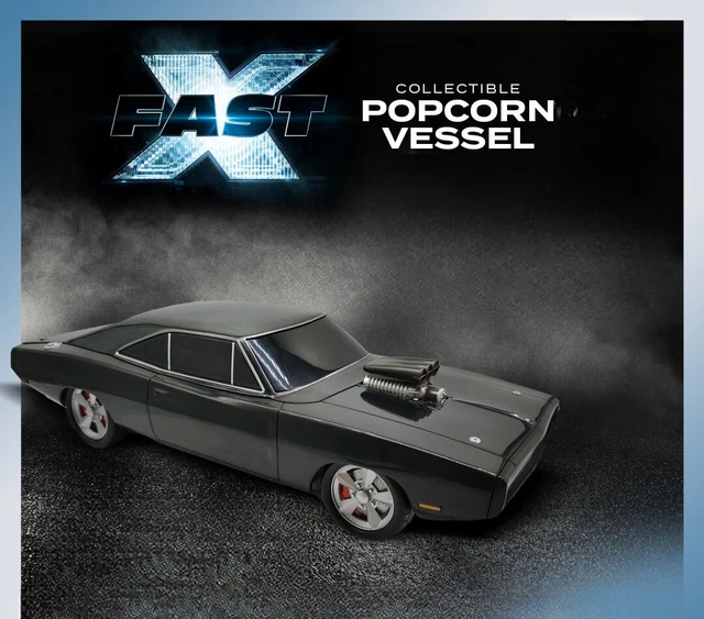 FAST X DODGE Charger AMC Exclusive Popcorn Bucket 2023 Fast N Furious