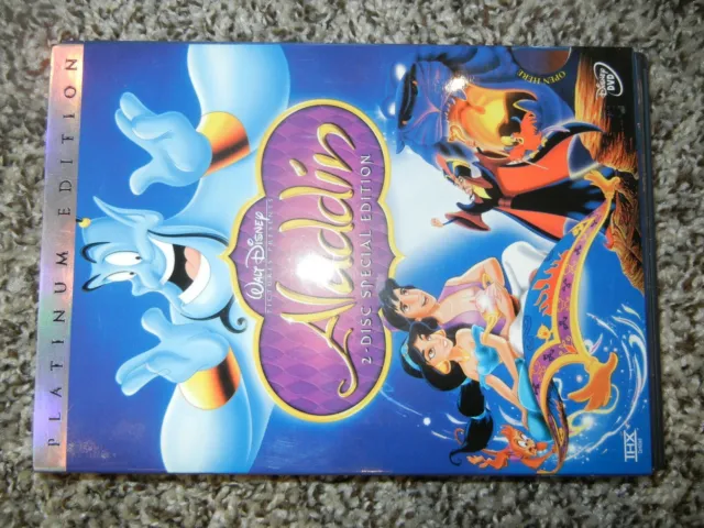 Walt Disney Aladdin 2-Disc Special Edition Platinum Edition DVD