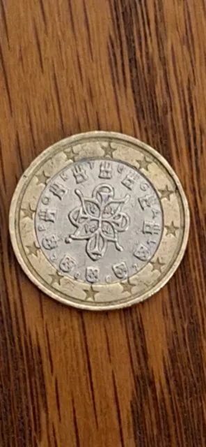 1 Euro Münze Portugal 2002 Fehlprägung 💚  Rarität * Sammler Münze * 💚