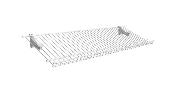 ClosetMaid 2846 ShelfTrack 11.25 in. D x 36 in. W x 4 in. H 5-Pair Ventilated Wi