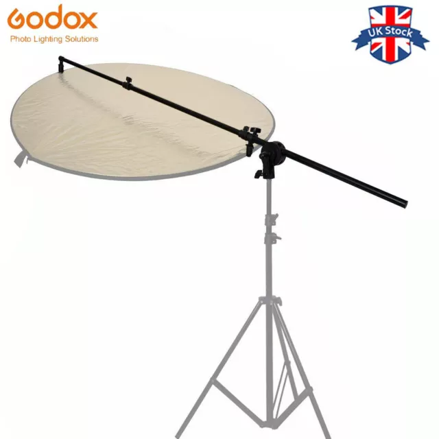 Reflector Holder 174cm  Collapsible Studio Boom Arm Grip Photo Light Stand UK