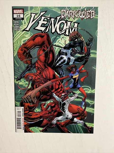 Venom #16 (2023) 9.4 NM Marvel High Grade Comic Book Hitch Cover A Main Dark Web
