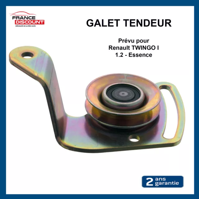 Galet Tendeur prévu pour Twingo I de 1993 à 2007 - 1.2 Essence 55CV - 7700858358