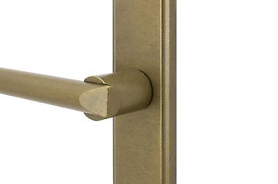 FPL Normandy Entry Door Lever Set and Back Plates with Deadbolt