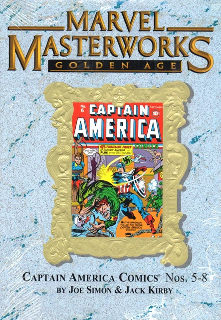 Marvel Masterworks Mmw Vol 99 Golden Age "Captain America Vol 2" Foil Variant Hc