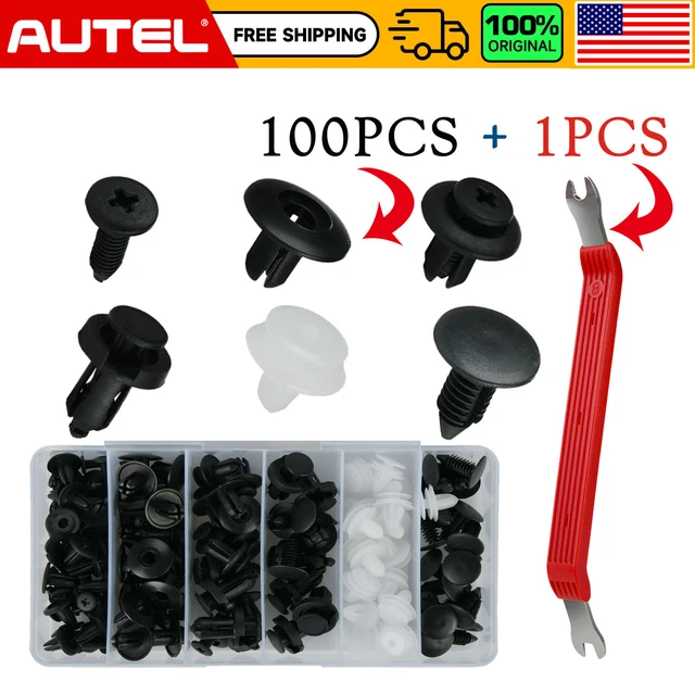 Accessories Clip Trim Car Push Pin Rivet Bumper Door Panel Retainer Fastener Kit