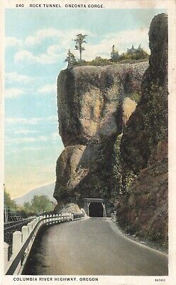 Postcard Rock Tunnel Oneonta Gorge Columbia River Highway Oregon