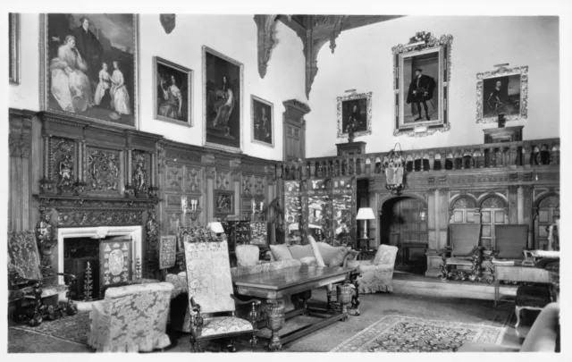 The Big Hall Castle Ashby Near Northampton Vintage Postcard