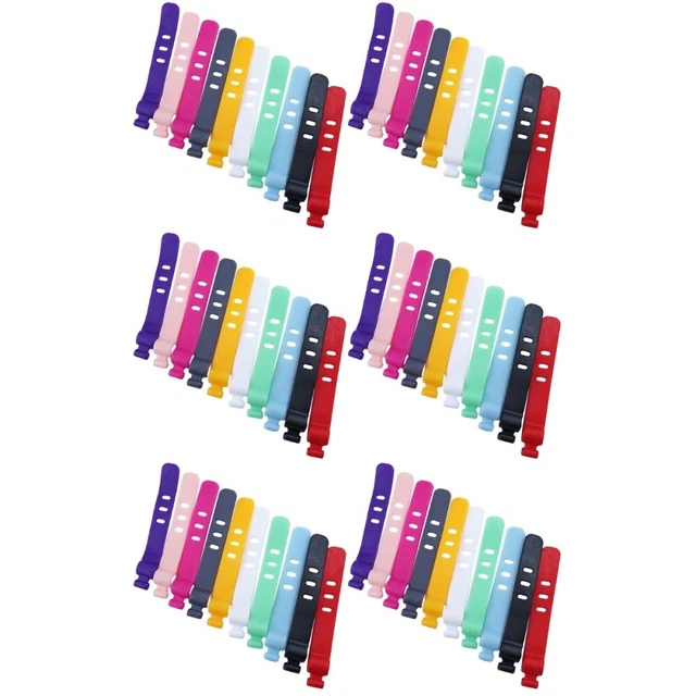 150 Pcs Schnurhalterkabel USB-Kabel Kabelmanager Desktop-Ständer Seil