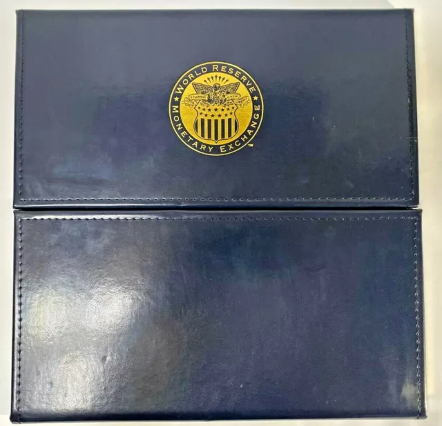 World Reserve Monetary Exchange United State Presidential Dollar coin Album Book