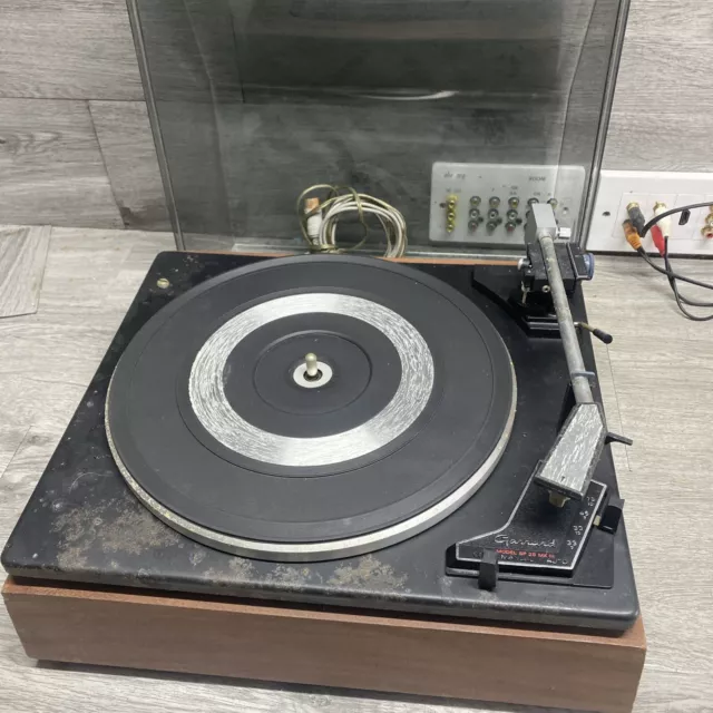 Garrard SP25 Mk.III / Mk3 Turntable Record Player Hifi Separate Untested Spares