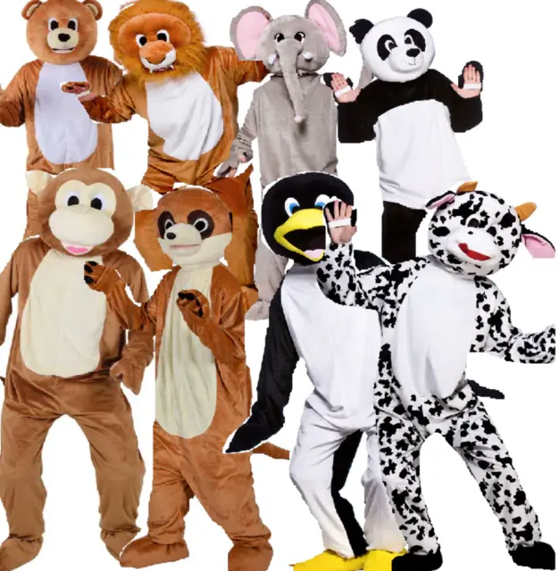 Sport Charité Événement Mascots Animal Déguisement Costume Luxe Adultes Costume