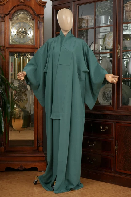 Dear Vanilla Japanese Tango Chirimen Silk Iromuji Kimono Women's Authentic Japan