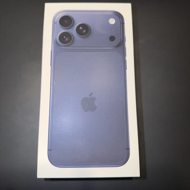 APPLE IPHONE 17 Pro Max 256GB Deep Blue Box Only $27.53 - PicClick CA