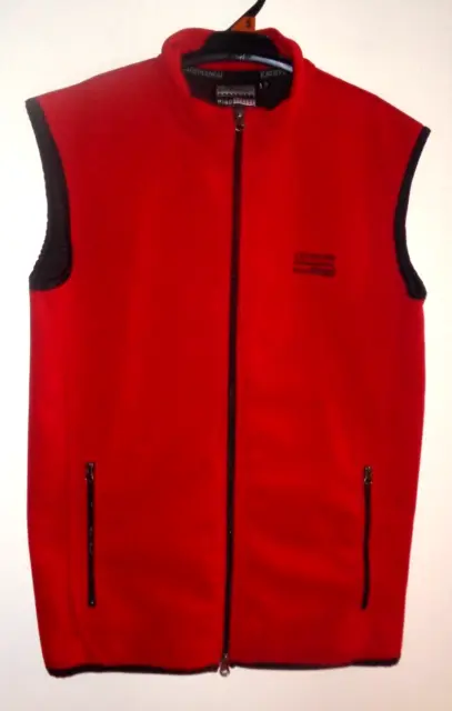 "Kathmandu" Red WindFleece Vest, Size S,  Excellent Condition