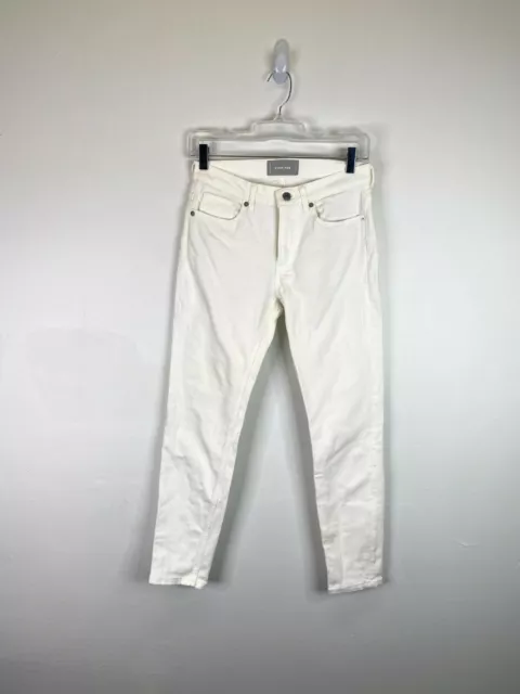 Everlane Women's White Mid-Rise Skinny Jean Sz 25 A