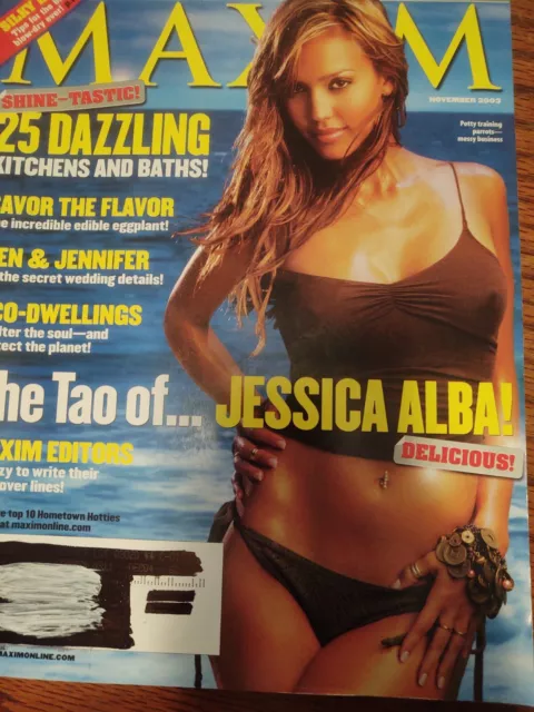 Maxim Magazine November 2003 Jessica Alba #71