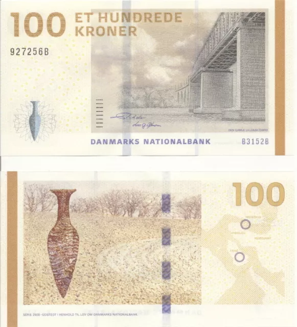 Denmark / Dänemark - 100 Kroner 2015 UNC - Pick 66d(3)