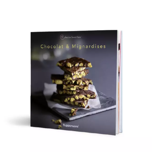 TUPPERWARE Livre recettes cuisine Chocolat et mignardises Dessert Pâtisserie