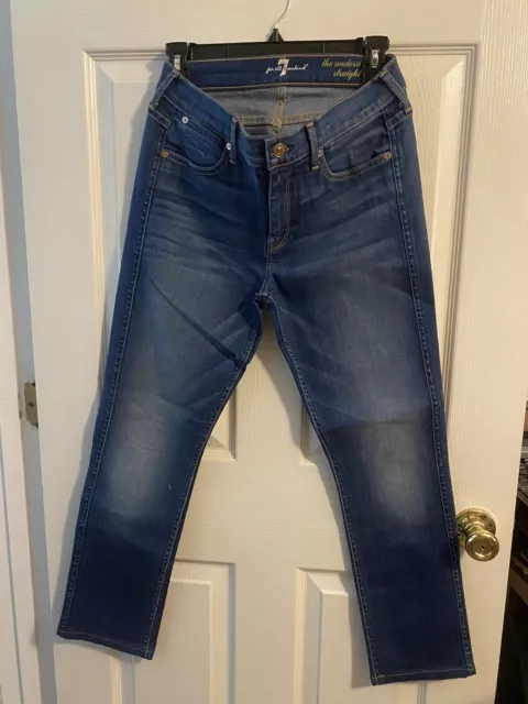 women’s Seven for All Man Kind blue jeans size 29 NWOT