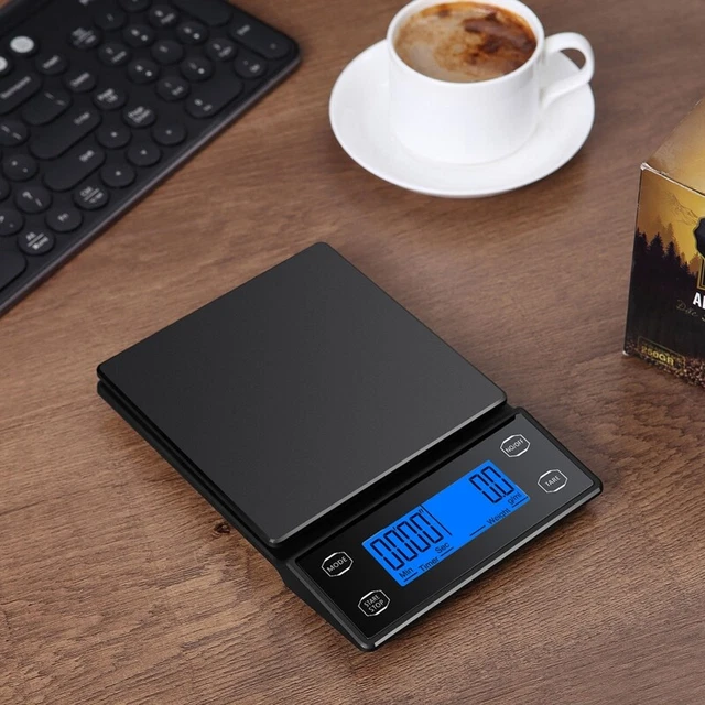 4 tipi scala caffè digitale 3/5 kg 0,1 g goccia scala alimentare cucina alta precisione