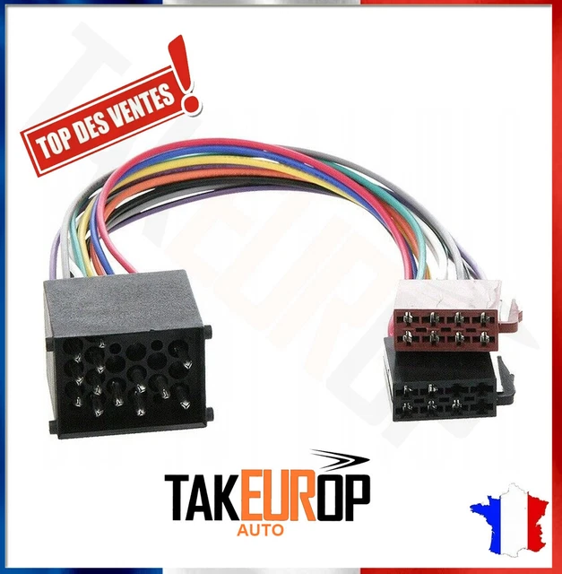Autoleads PC5-55 Adaptateur Autoradio DIN Vers ISO - Connexion Simple Pour Installation Radio