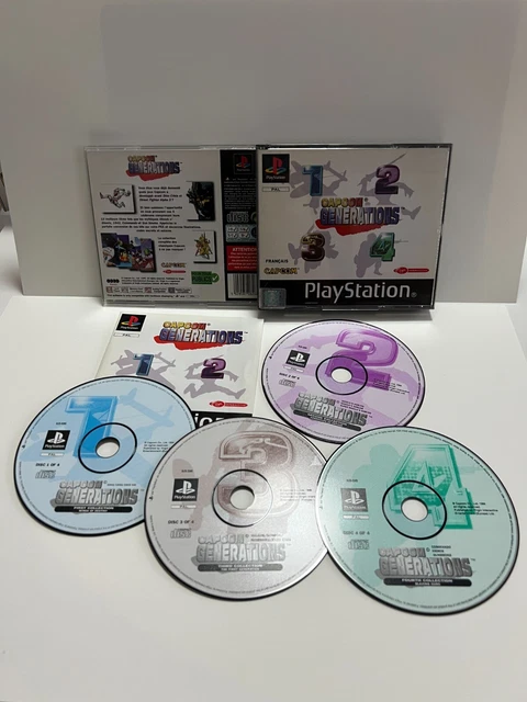 Capcom Générations Sur Playstation 1 (PS1) - Version FR - Sans Notice - Bon état