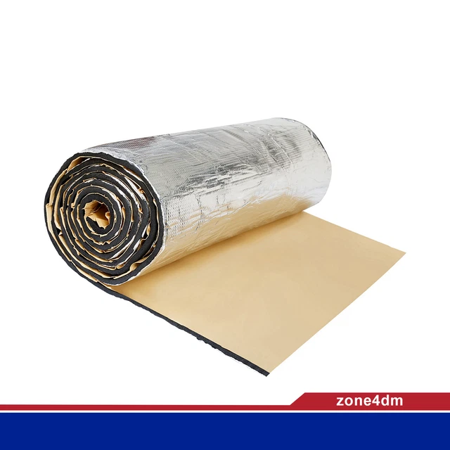 1 236mil 10.76sqft Tapis amortissement isolation thermique pour voiture Deadener