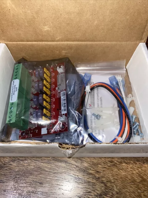 LifeSafety Power A02-001 D8 8-Zone Distribution Board, New, IB1