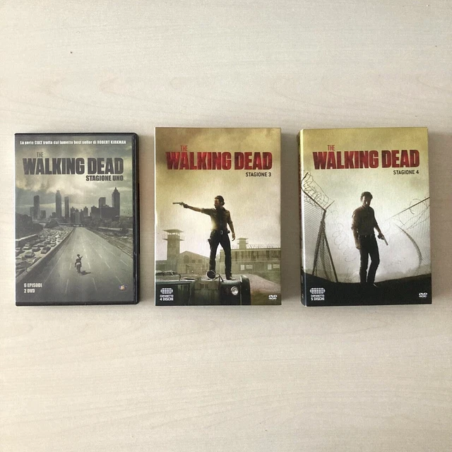 Lotto 3 Cofanetti: The Walking Dead - Stagioni 1, 3, 4 Complete - Dvd Come Nuovi