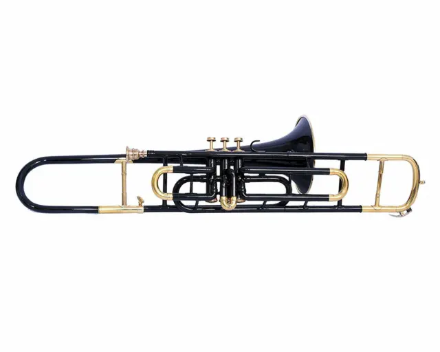 TROMBONE Bb PITCH BLACK WITH FREE CASE sale on