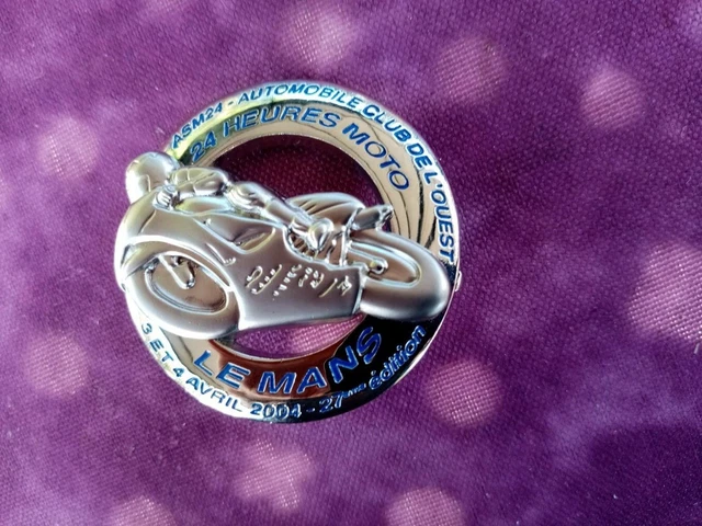 Insigne Broche 24h Motos - Le Mans - 2019 - Pin's Officiel
