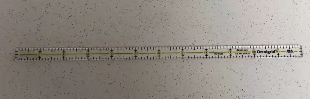 Omnigrid Marking 12" Quilting Ruler Item R1264