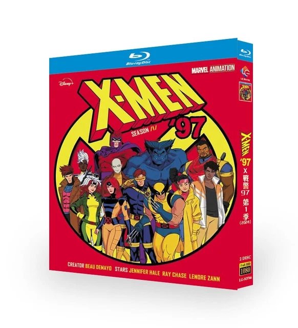 XMEN '97 SEASON 1 (2024) TV Series BluRay DVD BD 2 Disc Box Set £20.