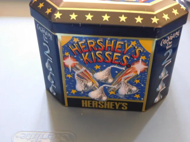 Hershey's Kisses Limited Edition Commemorative Tin 2000 Millenium Series # 4