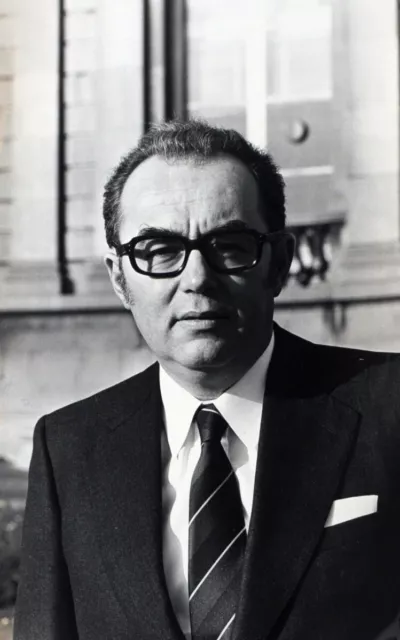 Photo de presse vintage Belgique, Le Ministre Jean Drafraigne,1973,tirage