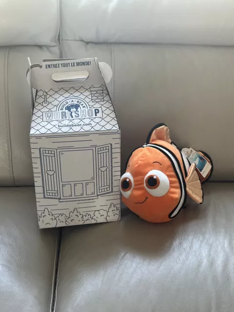 Disney Pixar Finding Dory Build A Bear NEMO Medium Plush 18” Soft Toy Tagged Box