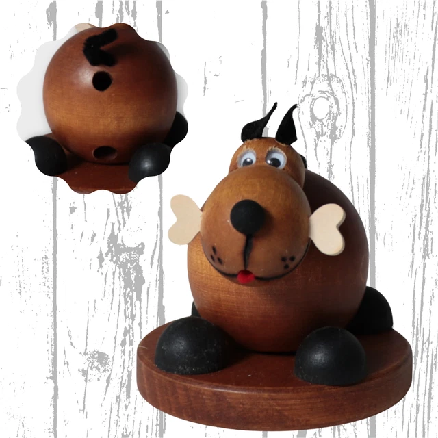 Niedliche Räucherfigur Hund, Räuchermann, Weinachtsdeko Weinachten Niedliche Räucherfigur Hund, Räuchermann, Weinachtsdeko Weinachten
