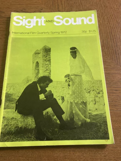 SIGHT & SOUND-SPRING 1972- Kubrick, Citizen Kane, Alan Pakula, Rainer ...