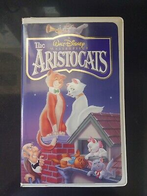 The Aristocats (VHS, 1996) Walt Disney Masterpiece Collection Clamshell Case