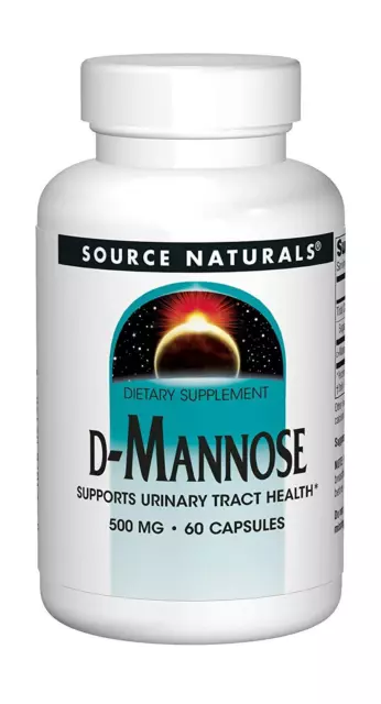 D-Mannose Canneberge Sucre Détox 60 Capsules Dmannose Appareil Urinaire Sain