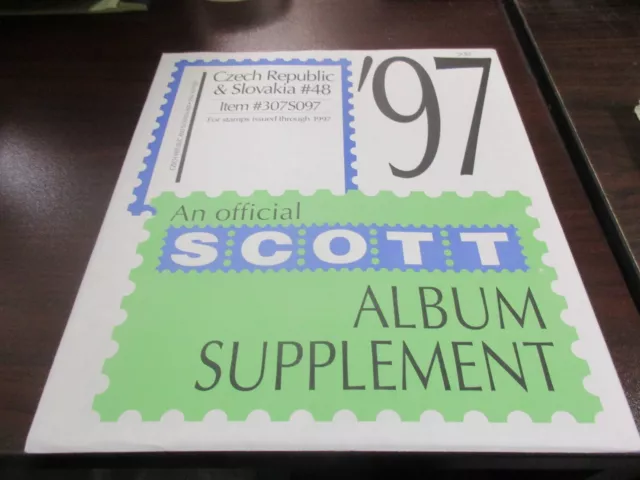 The Scott Album Supplement Czech Republic & Slovakia #48  W/Free Shipping!!