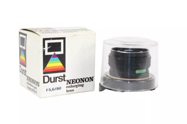 Durst Neonon Enlarging Lens f/5.6 80mm Japanese Made Lens untested