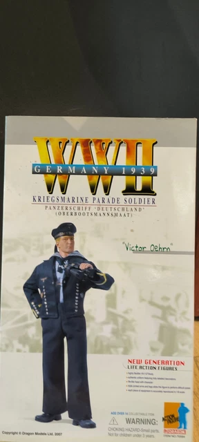 FIGURINE ACTION FIGURE WW2 Ferdinand Mauss MG Mitrailleur DRAGON EUR