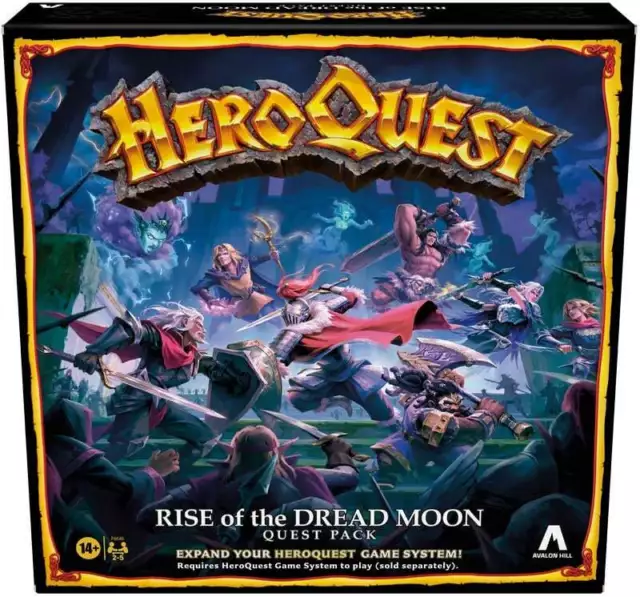 Hero Quest | Rise of the Dread Moon - Expansion - Fast & FREE Shipping