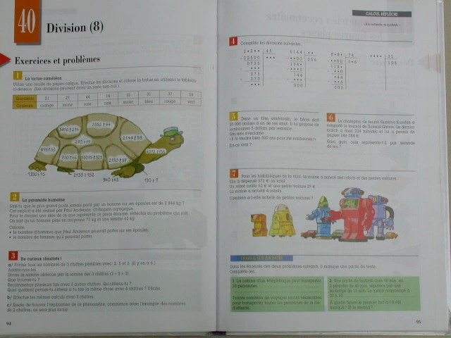 OBJECTIF CALCUL MANUEL scolaire CM1 Mathématique Math Hatier 2001