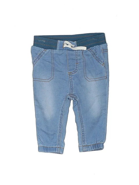 Cat & Jack Girls Blue Jeans 3-6 Months
